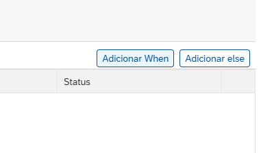 Botão Adicionar When